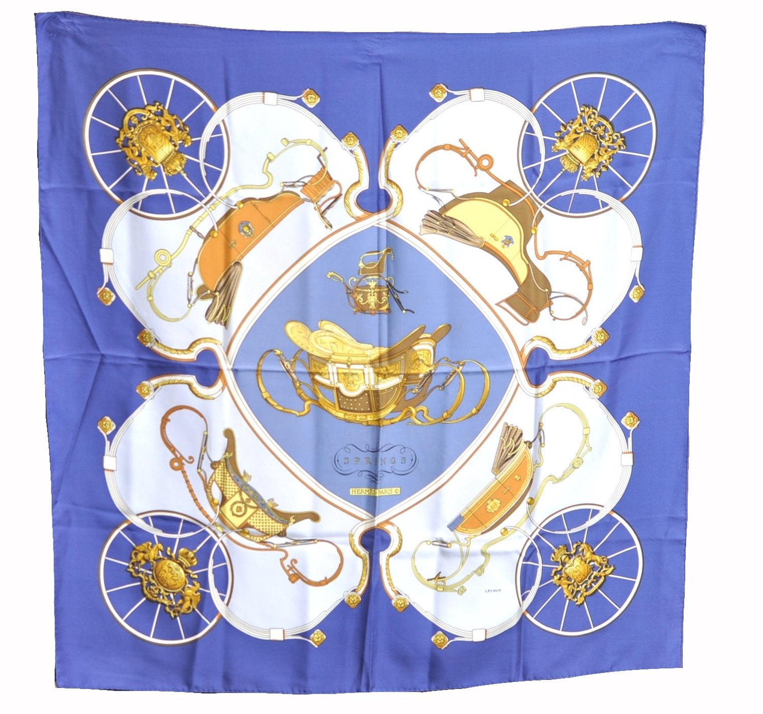 Authentic HERMES Carre 90 Scarf 