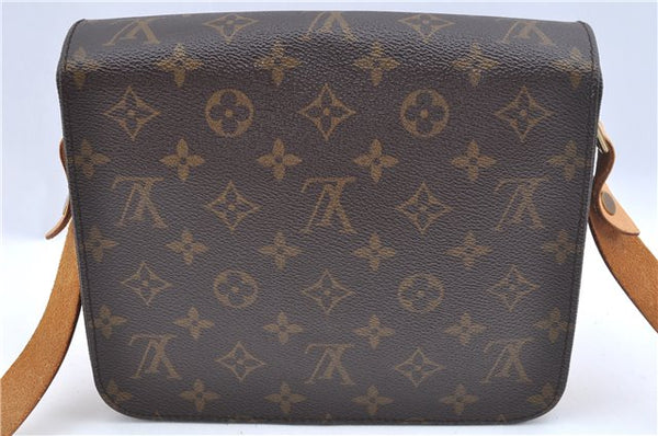 Authentic Louis Vuitton Monogram Cartouchiere MM M51253 Shoulder Cross Bag J8019
