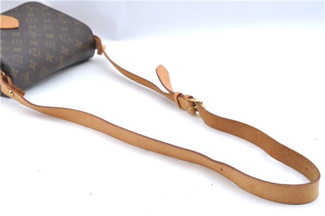Authentic Louis Vuitton Monogram Cartouchiere MM M51253 Shoulder Cross Bag J8019