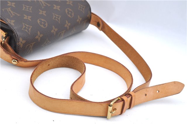 Authentic Louis Vuitton Monogram Cartouchiere MM M51253 Shoulder Cross Bag J8019