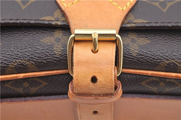 Authentic Louis Vuitton Monogram Cartouchiere MM M51253 Shoulder Cross Bag J8019