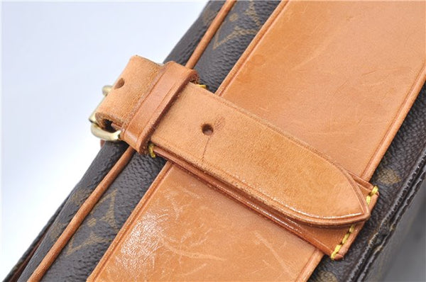 Authentic Louis Vuitton Monogram Cartouchiere MM M51253 Shoulder Cross Bag J8019