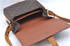 Authentic Louis Vuitton Monogram Cartouchiere MM M51253 Shoulder Cross Bag J8019
