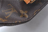 Authentic Louis Vuitton Monogram Cartouchiere MM M51253 Shoulder Cross Bag J8019