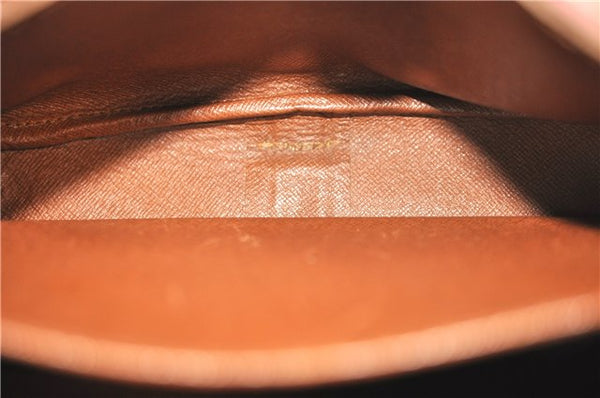 Authentic Louis Vuitton Monogram Cartouchiere MM M51253 Shoulder Cross Bag J8019