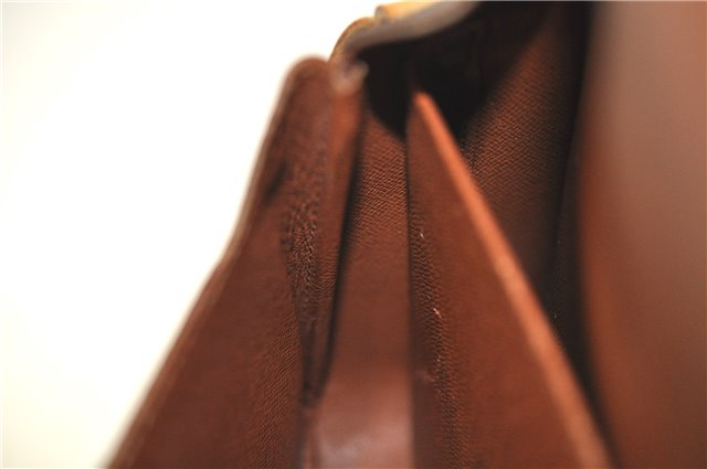 Authentic Louis Vuitton Monogram Cartouchiere MM M51253 Shoulder Cross Bag J8019