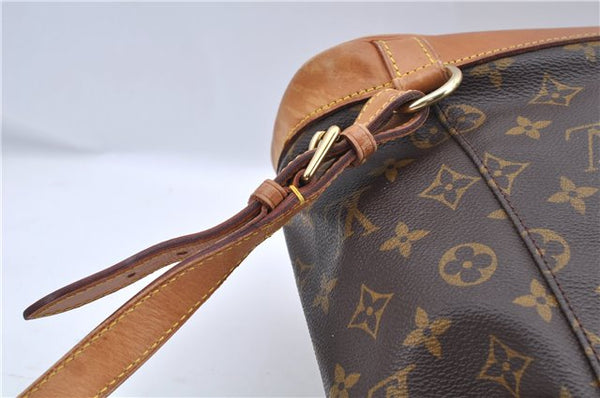 Authentic Louis Vuitton Monogram Montsouris MM Backpack M51136 LV J8025