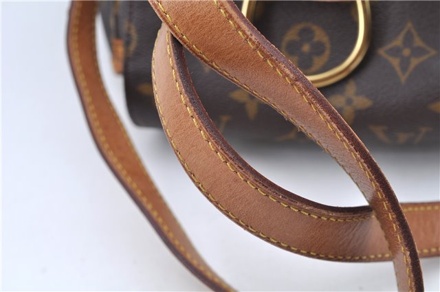 Authentic Louis Vuitton Monogram Montsouris MM Backpack M51136 LV J8025