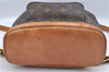 Authentic Louis Vuitton Monogram Montsouris MM Backpack M51136 LV J8025