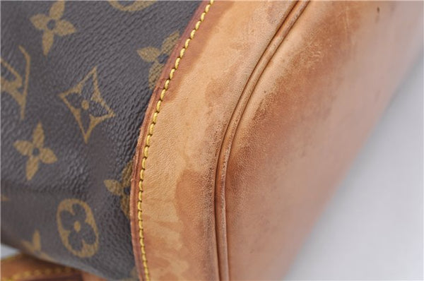 Authentic Louis Vuitton Monogram Montsouris MM Backpack M51136 LV J8025