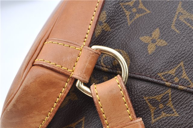 Authentic Louis Vuitton Monogram Montsouris MM Backpack M51136 LV J8025