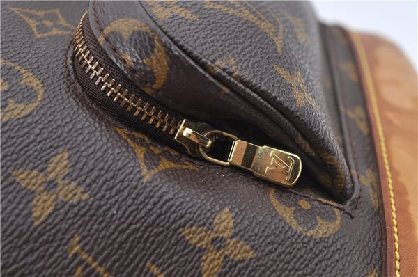 Authentic Louis Vuitton Monogram Montsouris MM Backpack M51136 LV J8025