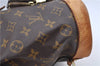 Authentic Louis Vuitton Monogram Montsouris MM Backpack M51136 LV J8025