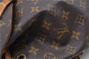 Authentic Louis Vuitton Monogram Montsouris MM Backpack M51136 LV J8025