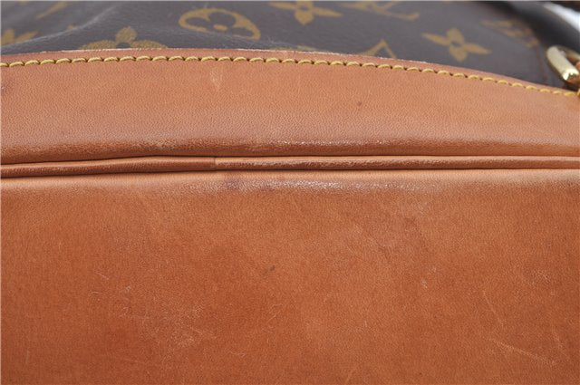 Authentic Louis Vuitton Monogram Montsouris MM Backpack M51136 LV J8025