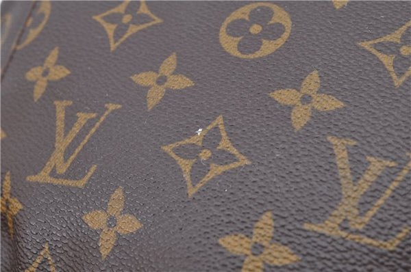 Authentic Louis Vuitton Monogram Montsouris MM Backpack M51136 LV J8025