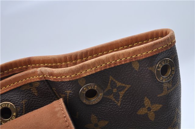 Authentic Louis Vuitton Monogram Montsouris MM Backpack M51136 LV J8025