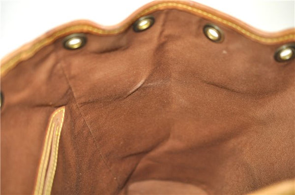 Authentic Louis Vuitton Monogram Montsouris MM Backpack M51136 LV J8025