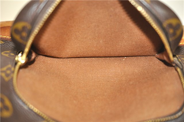 Authentic Louis Vuitton Monogram Montsouris MM Backpack M51136 LV J8025