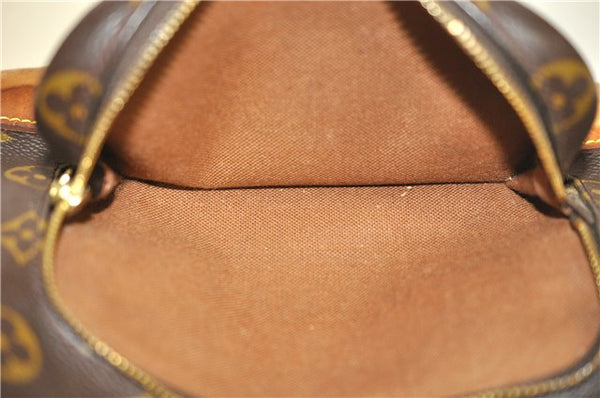 Authentic Louis Vuitton Monogram Montsouris MM Backpack M51136 LV J8025