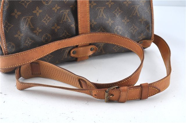 Authentic Louis Vuitton Monogram Saumur 35 Shoulder Cross Bag M42254 LV J8059