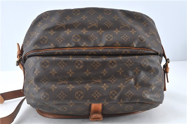 Authentic Louis Vuitton Monogram Saumur 35 Shoulder Cross Bag M42254 LV J8059