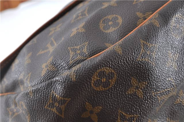 Authentic Louis Vuitton Monogram Saumur 35 Shoulder Cross Bag M42254 LV J8059