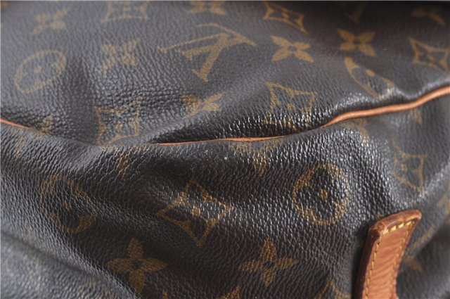 Authentic Louis Vuitton Monogram Saumur 35 Shoulder Cross Bag M42254 LV J8059