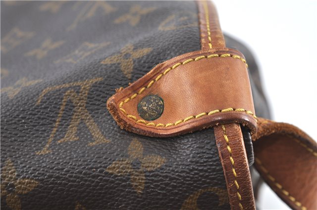 Authentic Louis Vuitton Monogram Saumur 35 Shoulder Cross Bag M42254 LV J8059