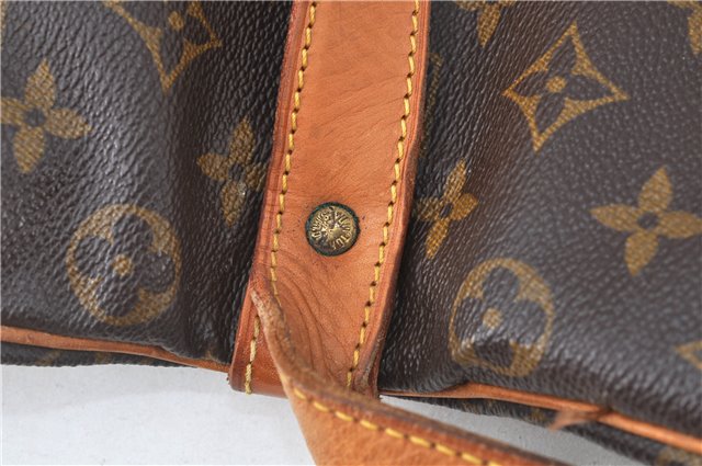 Authentic Louis Vuitton Monogram Saumur 35 Shoulder Cross Bag M42254 LV J8059