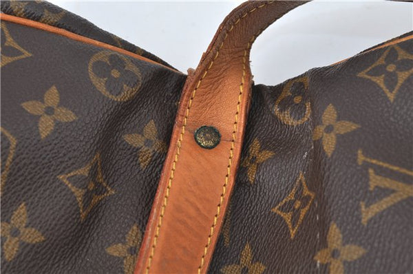Authentic Louis Vuitton Monogram Saumur 35 Shoulder Cross Bag M42254 LV J8059