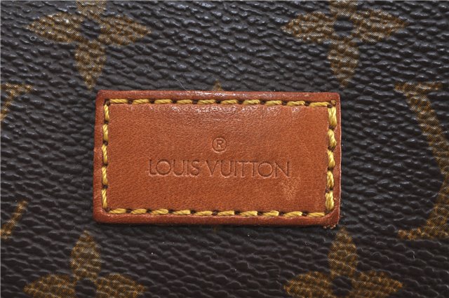 Authentic Louis Vuitton Monogram Saumur 35 Shoulder Cross Bag M42254 LV J8059