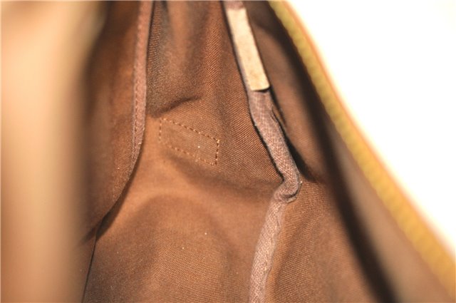 Authentic Louis Vuitton Monogram Saumur 35 Shoulder Cross Bag M42254 LV J8059