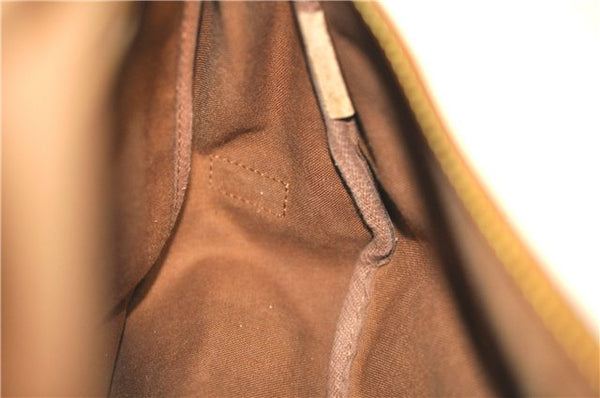 Authentic Louis Vuitton Monogram Saumur 35 Shoulder Cross Bag M42254 LV J8059