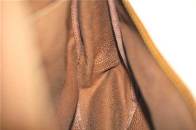 Authentic Louis Vuitton Monogram Saumur 35 Shoulder Cross Bag M42254 LV J8059