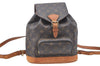 Authentic Louis Vuitton Monogram Montsouris MM Backpack M51136 LV J8065