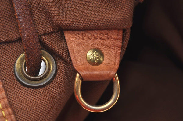 Authentic Louis Vuitton Monogram Montsouris MM Backpack M51136 LV J8065