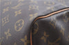 Authentic Louis Vuitton Monogram Keepall Bandouliere 60 M41412 Boston Bag J8068