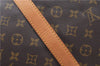 Authentic Louis Vuitton Monogram Keepall Bandouliere 60 M41412 Boston Bag J8068