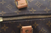 Authentic Louis Vuitton Monogram Keepall Bandouliere 60 M41412 Boston Bag J8068