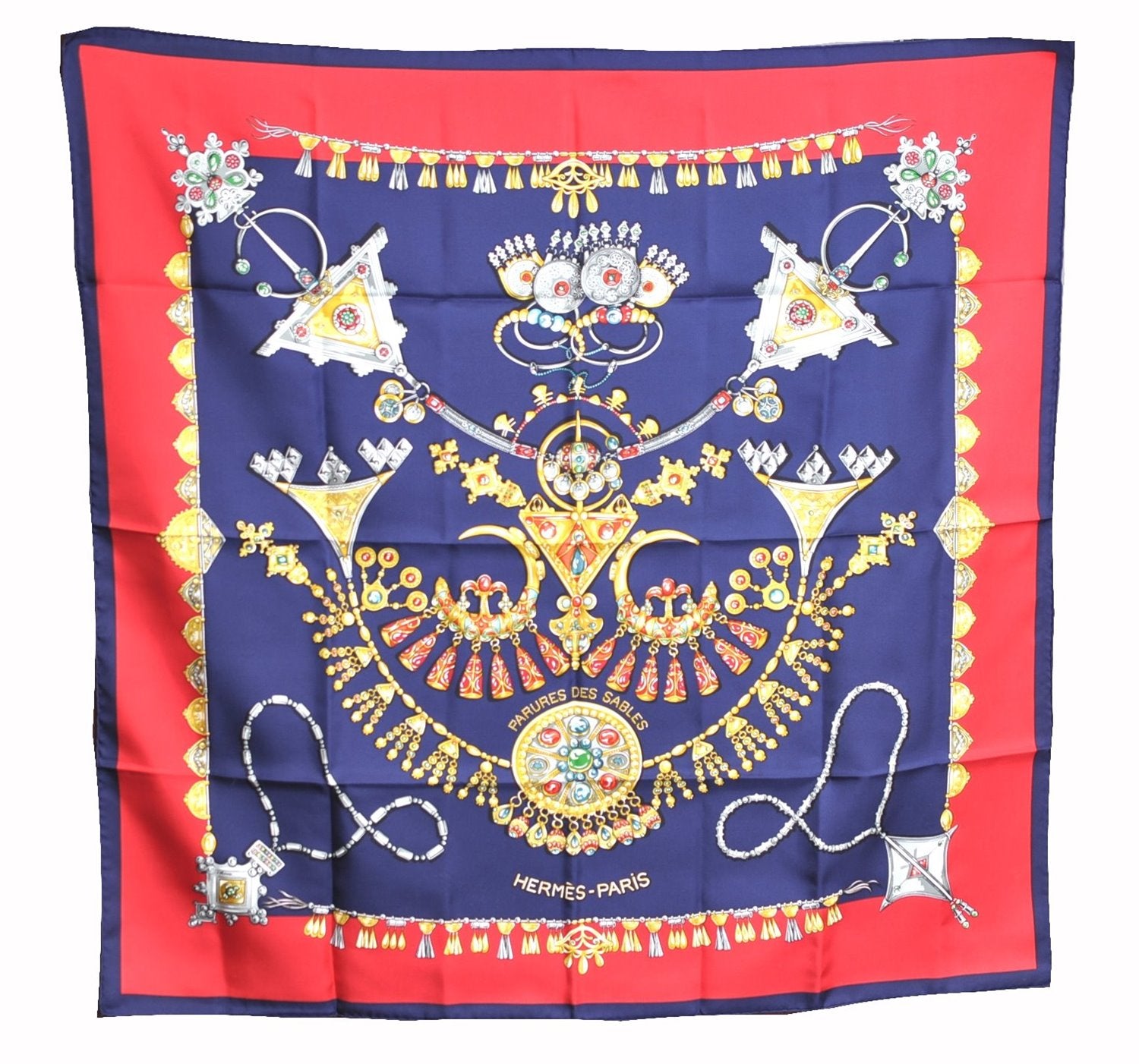 Authentic HERMES Carre 90 Scarf 