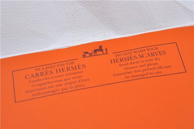 Auth HERMES Carre 90 Scarf 