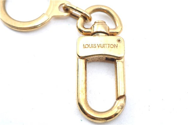 Authentic Louis Vuitton Charm Key Chain Anokre Gold M62694 LV J8080