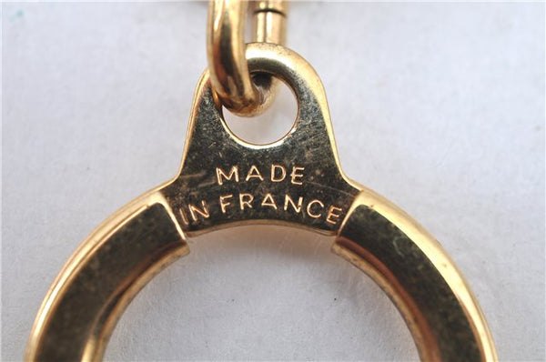 Authentic Louis Vuitton Charm Key Chain Anokre Gold M62694 LV J8080