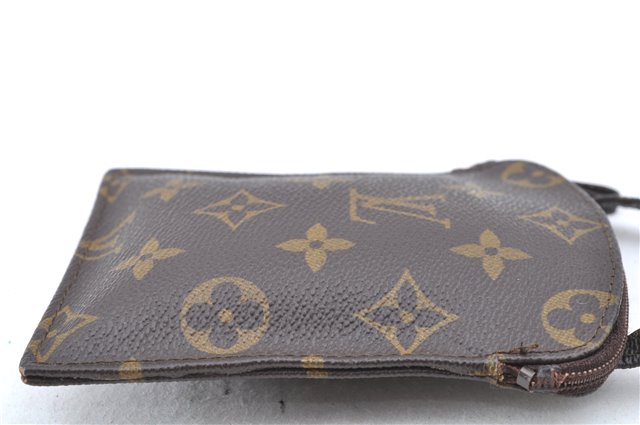 Authentic Louis Vuitton Monogram Pochette Secret M45484 Shoulder Bag Pouch J8114