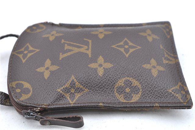 Authentic Louis Vuitton Monogram Pochette Secret M45484 Shoulder Bag Pouch J8114