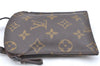 Authentic Louis Vuitton Monogram Pochette Secret M45484 Shoulder Bag Pouch J8114