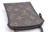 Authentic Louis Vuitton Monogram Pochette Secret M45484 Shoulder Bag Pouch J8114
