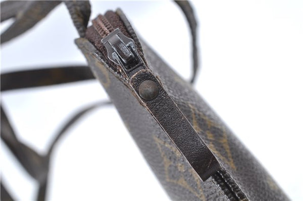 Authentic Louis Vuitton Monogram Pochette Secret M45484 Shoulder Bag Pouch J8114