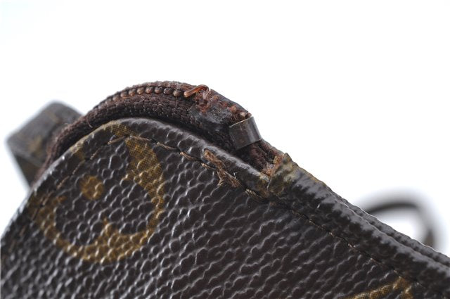 Authentic Louis Vuitton Monogram Pochette Secret M45484 Shoulder Bag Pouch J8114